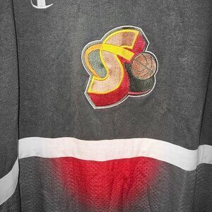 SONICS Authentic Vintage Logo Short Sleeve Jersey NWT Champion Brand